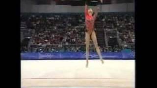 Alina Kabaeva Hoop Qualification Round Sydney 2000 [upl. by Enibas]