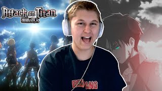 NEW AOT Fan Reacts To ALL Attack On Titan Openings FOR THE FIRST TIME [upl. by Millwater]