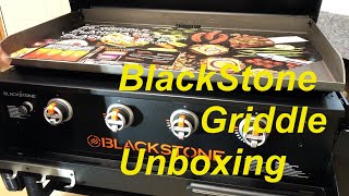 BlackStone Griddle Unboxing [upl. by Aneehsal448]