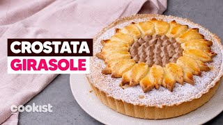 Crostata girasole scenografica e molto golosa [upl. by Mccoy688]