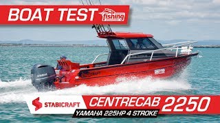 Tested  Stabicraft 2250 Centrecab with 225hp V6 Yamaha [upl. by Nirrak]