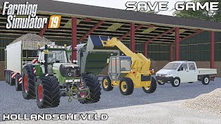 Save Game V2  Animals on Hollandscheveld  Farming Simulator 19 [upl. by Brig]