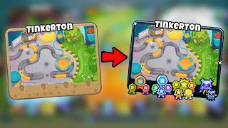 How Fast Can You Black Border Tinkerton in BTD6 [upl. by Airdnaxila]