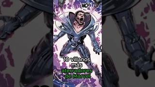 10 villanos más aterradores de Marvel  marvel shorts [upl. by Luapnoj]