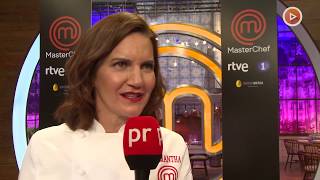 Samantha VallejoNágera quotMasterChef mola más sin Eva Gonzálezquot [upl. by Drareg]