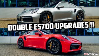 850BHP AND 830BHP 992 TURBO S ES700 UPGRADES porsche esmotoruk 911turbos ES1300 [upl. by Ainex]