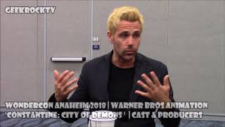 WonderCon 2018  Constantine City of Demons  Matt Ryan [upl. by Barimah]