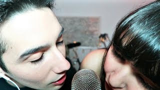 ASMR 👄 Boy amp Girl 👄 Intense Ear Eating Eargasm [upl. by Ause]