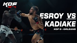 Enes Ersoy vs Mohamed Kadiake  MMA  KOF9 [upl. by Wilscam538]