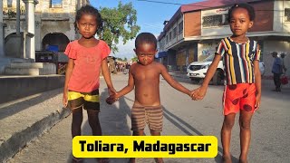 Walking around Toliara Tulear Madagascar [upl. by Gnik]