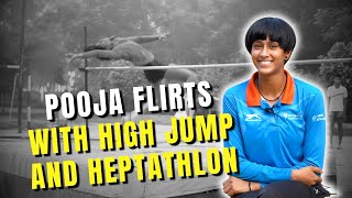 With Olympics in the spotlight Pooja flirts with High Jump and Heptathlon [upl. by Yelloh]