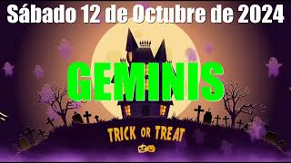 Sábado 12 de Octubre de 2024 geminis PUEDE SER TU DIA tarot geminis horoscopo [upl. by Ynaffet898]