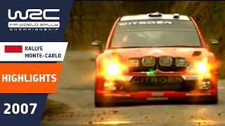 Rallye Monte Carlo 2007 WRC Highlights  Review  Results [upl. by Osrock]