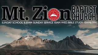 Mt Zion Baptist Church Joliet Live Stream [upl. by Lyssa]