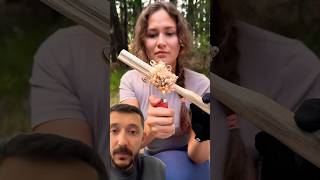 Bushcraft Survival Skills Tools ⛰️🌿🌲🌏💦 survivalskills survival outdoorskills camping [upl. by Serge]