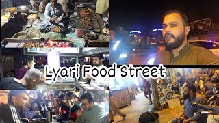 Lyari Khadda Market Food Street  Lyari Street Food  Anees Khan Vlogs [upl. by Aerdnas840]