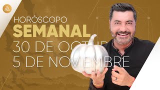 HORÓSCOPO semanal del 30 de Octubre al 5 de Noviembre Alfonso León Arquitecto de Sueños [upl. by Mcgrody337]