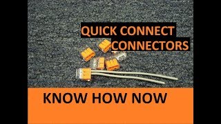 How to Use Push In Wire Connectors [upl. by Photima94]