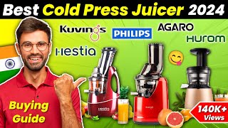 NEW 5 Best Cold Press Juicers in India 2024🔥 Slow Juicer Machine 2024 Buying Guide✨ [upl. by Paris]