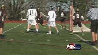 Moses Brown routs North Kingstown [upl. by Anilemrac827]