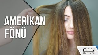 Amerikan Fönü Keratin Bakım Uygulaması [upl. by Lynad536]