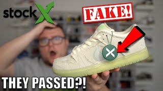 FAKE SNEAKERS SERIOUSLY STOCKX HOW DID THESE PASS STOCKX VERIFICATION [upl. by Siravrat]