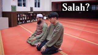 How to do Salah Prayer  Learning with Imam [upl. by Ariada]