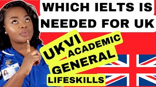 WHICH IELTS TEST YOU NEED FOR UK  CARE ASSISTANTS NURSES DOCTORS AND OTHER PROFESSIONS [upl. by Iruam]