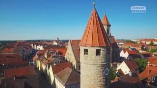 Gunzenhausen von oben  ANTENNE BAYERN quotBayern von obenquot [upl. by Allsopp173]