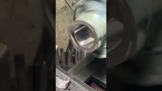 Machining process in Cylinder automobile shortsfeed metalmachine [upl. by Daria361]