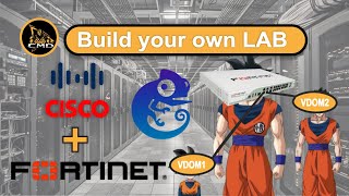 VDOM Fortigate configuration  Build your LAB Pt6 [upl. by Nile]