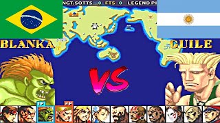 Street Fighter II  Mix Hack  NGTSOTTS vs LEGEND PICHU FT5 [upl. by Eudoca]