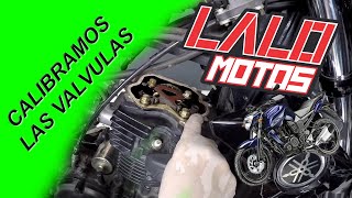 COMO REGULAR LAS VALVULAS DE LA MOTO  YAMAHA FZ16  LALO MOTOS  BIKELIFE MOTOVLOG [upl. by Tosch]