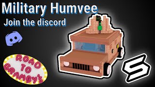 Road to grambys  Military Humvee  JOIN THE DISCORD FOR THE BUILD   CODE IS TOO LARGE [upl. by Lashond100]