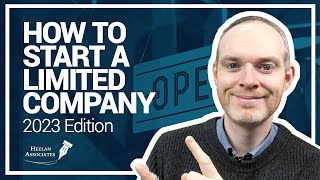 HOW TO START A LIMITED COMPANY IN 2023 UK [upl. by Airbmat683]