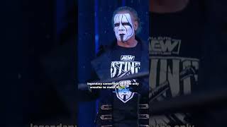 Stings insane career highlight wwe wcw aew tna wwf sting nxt wwenxt wrestlingshorts [upl. by Ahcsas]