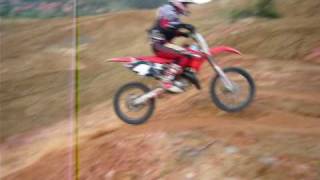 Honda CR 125 R 2007  climbing 55° hill [upl. by Duncan]