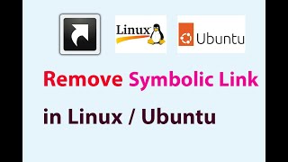 Remove Symbolic Link in Ubuntu  Linux  symboliclink [upl. by Annais]