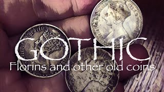 Some Gothic Florins half crowns and Nice Old Junk Silver [upl. by Amadis942]