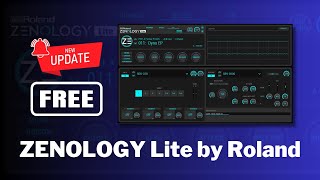 NEW UPDATE of GREAT FREE ZENOLOGY Lite by Roland  Sound Demo [upl. by Droc525]