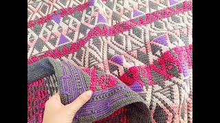 Tapestry Mosaic Crochet [upl. by Sibyls]