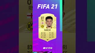 Jadon Sancho  FIFA Evolution FIFA 19  EAFC 25 [upl. by Stewart]