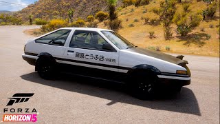 Request Tukang Tahu Sampai Turun Ft Toyota AE86 Trueno  Forza Horizon 5 Indonesia [upl. by Gebler301]