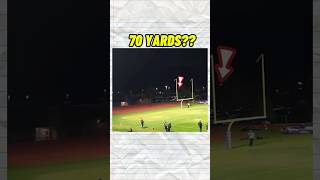 63 YARD FIELD GOAL IN HIGH SCHOOL [upl. by Aniuqahs]