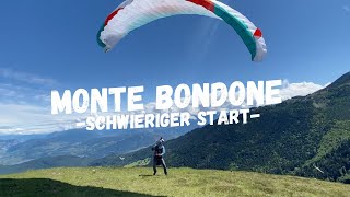 Schwieriger Start am Monte Bondone  Gardasee Walk amp Fly [upl. by Catton399]