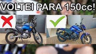 Por Que Vendi a Ténéré 250 e Comprei Uma Fazer 150 [upl. by Brear]