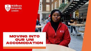 Moving Into Our University Accommodation  Middlesex University [upl. by Ednil116]