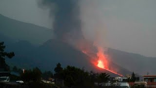 Lava spewing again from Canary Islands volcano after brief pause • FRANCE 24 English [upl. by Thom357]