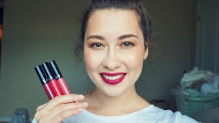 Sephora Cream Lip Stain  Lip Swatches  Miyuki Leu [upl. by Grantland]