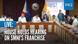 LIVE House holds hearing on SMNIs franchise [upl. by Airalav]